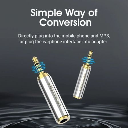 Vention Adaptador de Audio Jack 2,5 mm Macho a 3,5 mm Hembra Plata VAB-S02